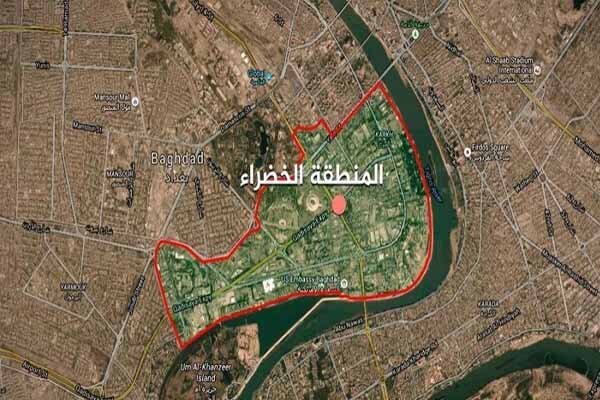 شلیک ۳ راکت به سفارت آمریکا در بغداد/ برخاستن دود