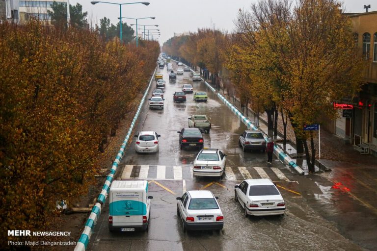بارشها از امشب در اصفهان آغاز میشود / کاهش ۱۰ درجهای دما