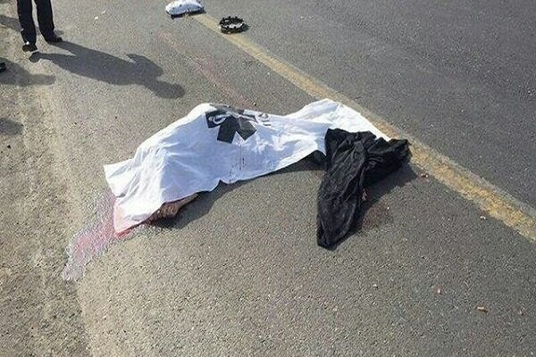 سانحه رانندگی در کرمانشاه عابر پیاده را به کام مرگ کشاند