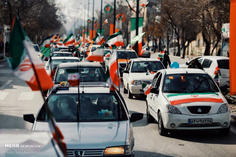راهپیمایی یوم الله ۲۲ بهمن در همدان