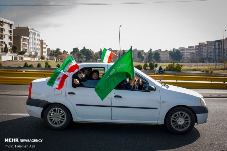 جشن خیابانی یوم الله ۲۲ بهمن در تهران
