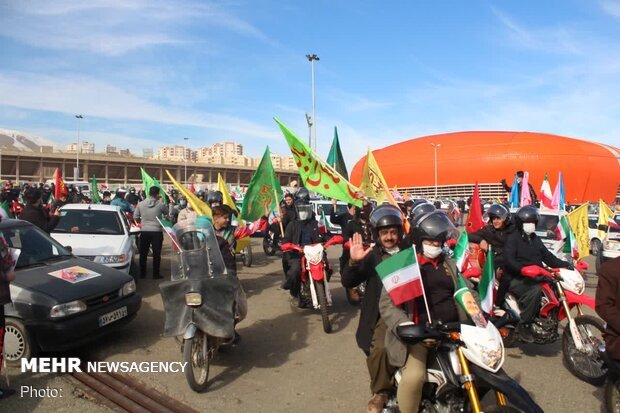 راهپیمایی۲۲بهمن تجربه ارزشمندی جهت برگزاری مراسم درشرایط کرونااست