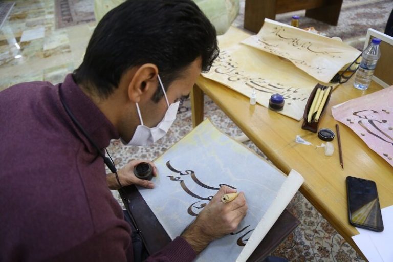 ابراز ارادت استادان خوشنویسی به حضرت ابوطالب (ع)