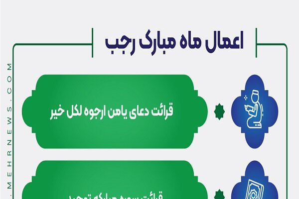 Mehr News Agency – اعمال ماه مبارک رجب