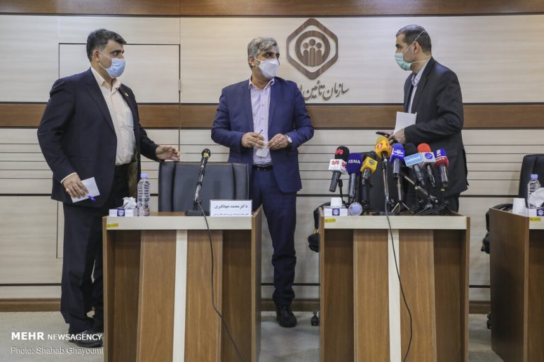 نشست خبری مدیران سازمان تأمین اجتماعی و سازمان نظام پزشکی