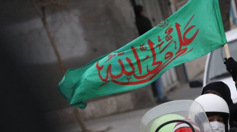 کاروان شادی خودرویی به مناسبت جشن مولود کعبه در مشهد