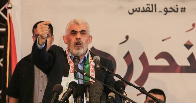 السنوار:نهایت تلاشمان رابرای تحقق آرمان آزادی فلسطین بکارمیگیریم