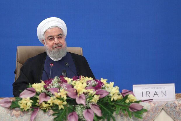 سخنرانی روحانی در اجلاس سران سازمان همکاری «اکو» آغاز شد