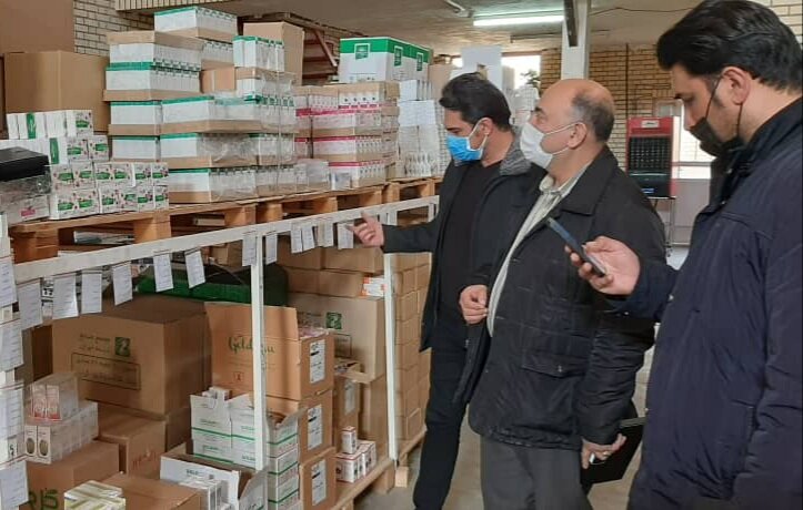انبارهای تهیه و توزیع داروها در اردبیل بازرسی شدند