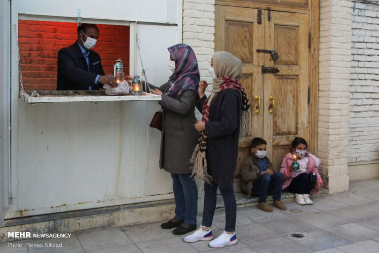 Mehr News Agency – آیین نوروزی «چراغ بران»