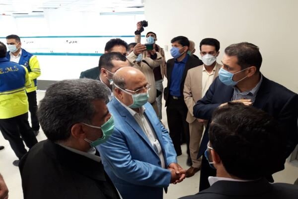 بازدید فرمانده ستاد مقابله با کرونای تهران از مراکز درمانی ورامین