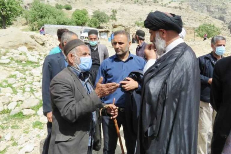 نماینده ولیفقیه در خوزستان در بخش چسوسن ایذه حضور یافت