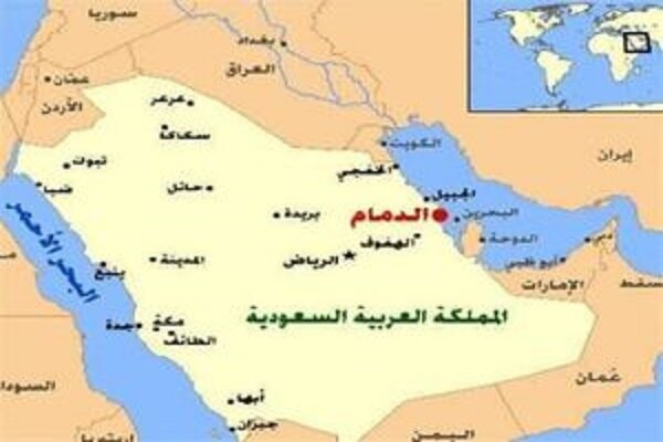 آتش سوزی شدید در مجتمع تجاری «الدمام» عربستان