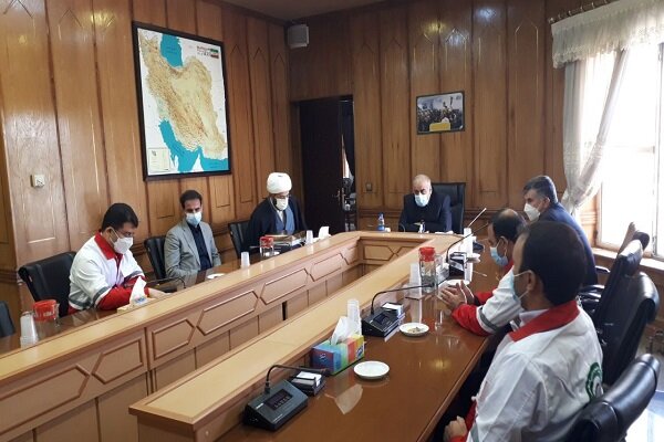 هلال احمر به عنوان نماینده حاکمیت در خط مقدم بحرانها حضور دارد