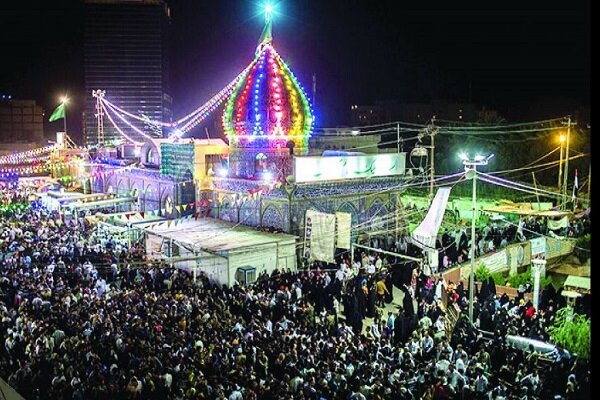 گرامیداشت مراسم نیمه شعبان در کربلا با حضور میلیونها زائر