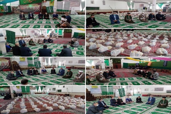 اهدا ۱۲۰ بسته معیشتی در ششمین مرحله رزمایش مواسات در قوچان