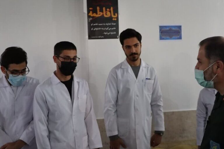 بازدید فرمانده سپاه کربلا از گروه های جهادی بابل