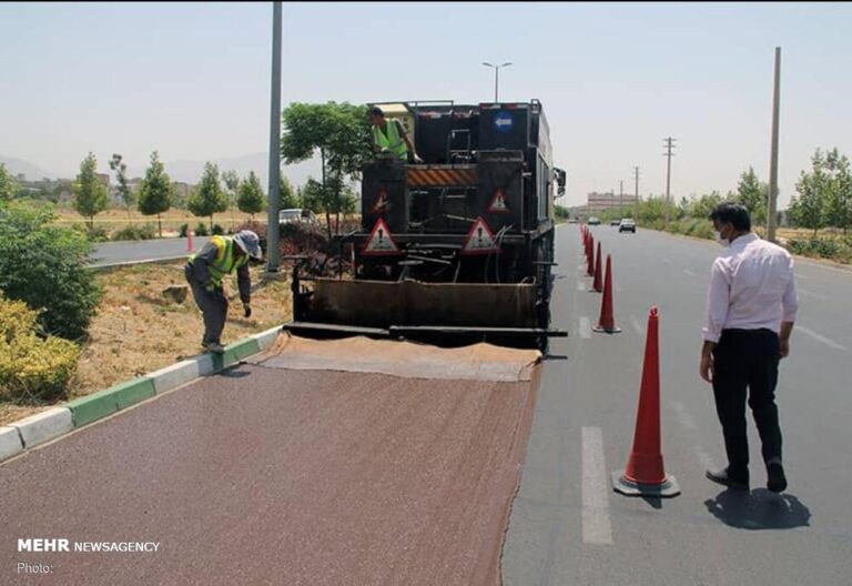 انجام ۱۳۴ هزار مورد لکه گیری آسفالت در تهران تا پایان سال ۹۹