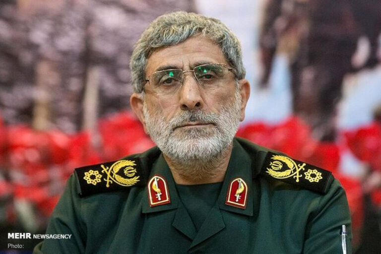 فرمانده نیروی قدس سپاه درگذشت سردار «حق بین» را تسلیت گفت