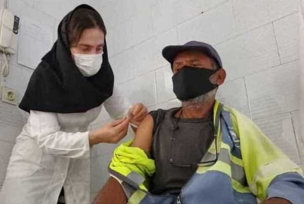 واکسیناسیون پاکبانان قشم علیه کرونا آغاز شد