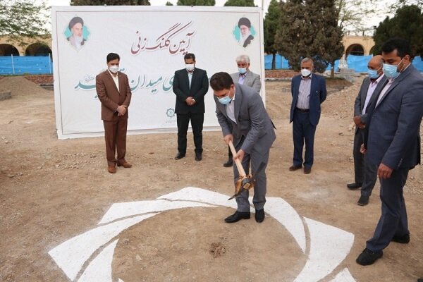 عملیات اجرایی پیادهراه سازی میدان تاریخی ارگ کرمان آغاز شد