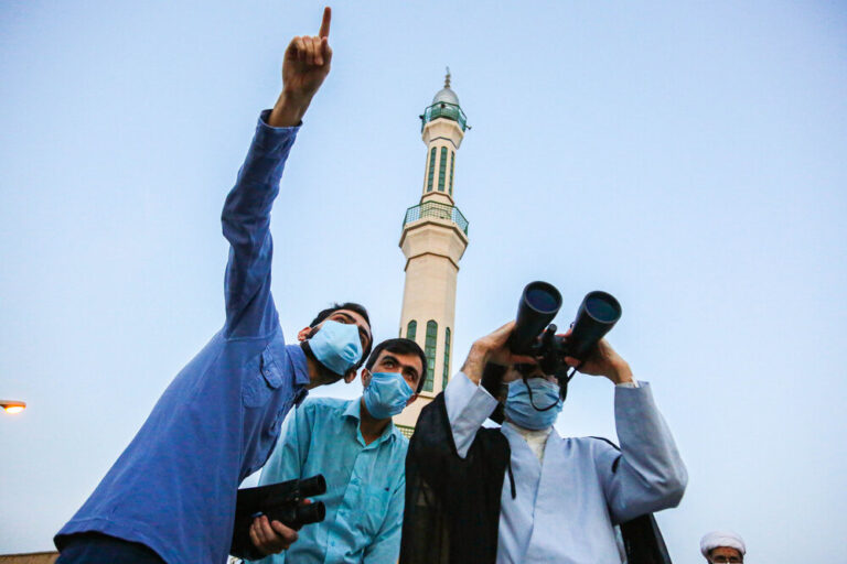 استهلال ماه مبارک رمضان در قم