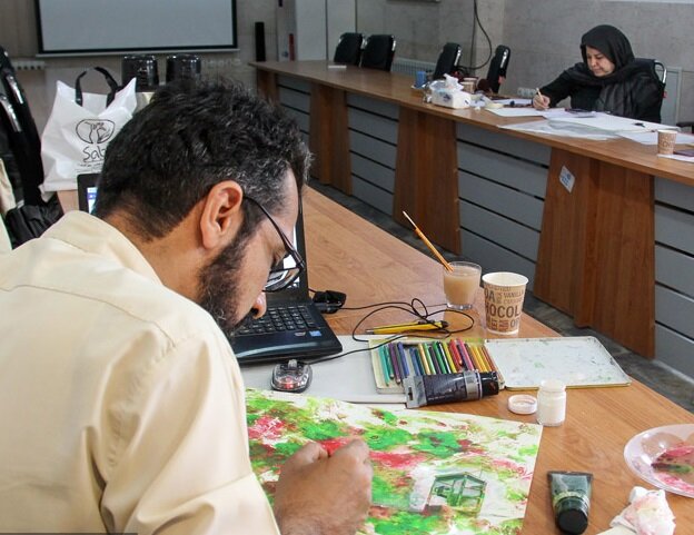 کارگاه تصویرسازی «هنر انقلاب اسلامی» برگزار شد