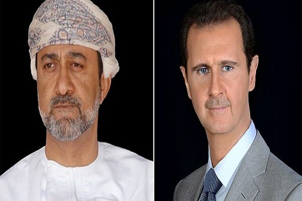 پیام پادشاه عمان به بشار اسد بمناسبت سالروز استقلال سوریه