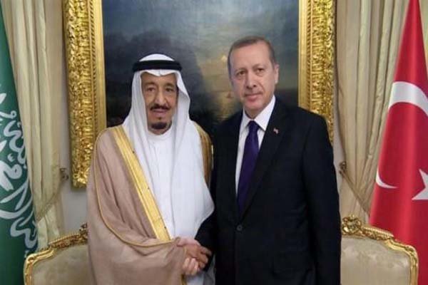 اردوغان و ملک سلمان تلفنی گفتگو کردند
