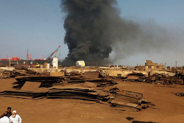 انفجار در یک نفتکش در بندر «بانیاس» سوریه