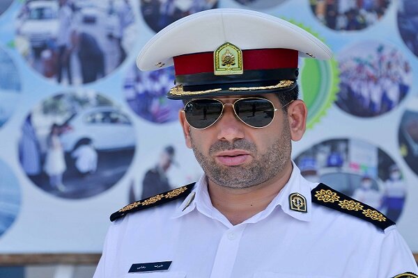 سیلاب محور عشق آباد به تپه طاق طبس را مسدود کرد