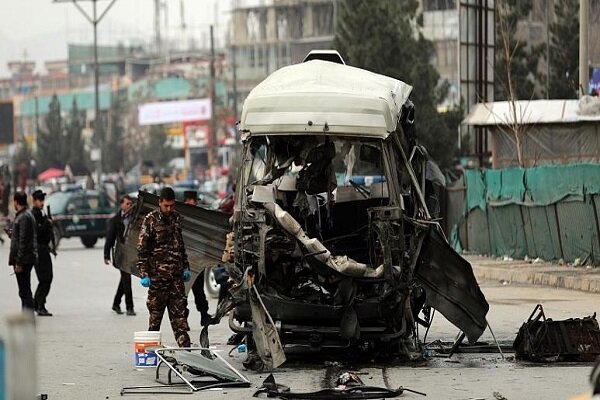 انفجار خودرو بمب گذاری شده مقابل مقر پلیس در بغلان افغانستان